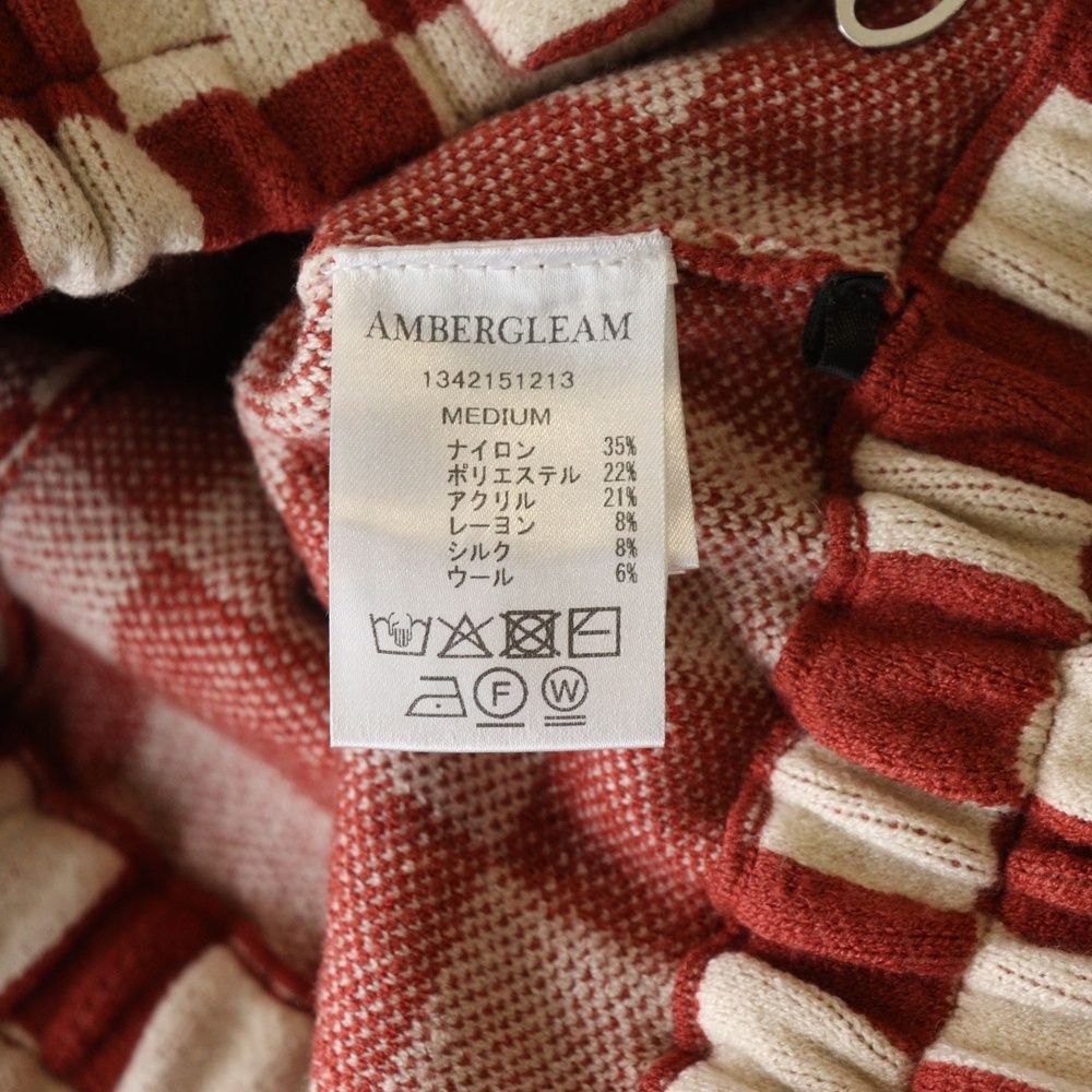 ジャガードニットブルゾン ジップアップジャケット