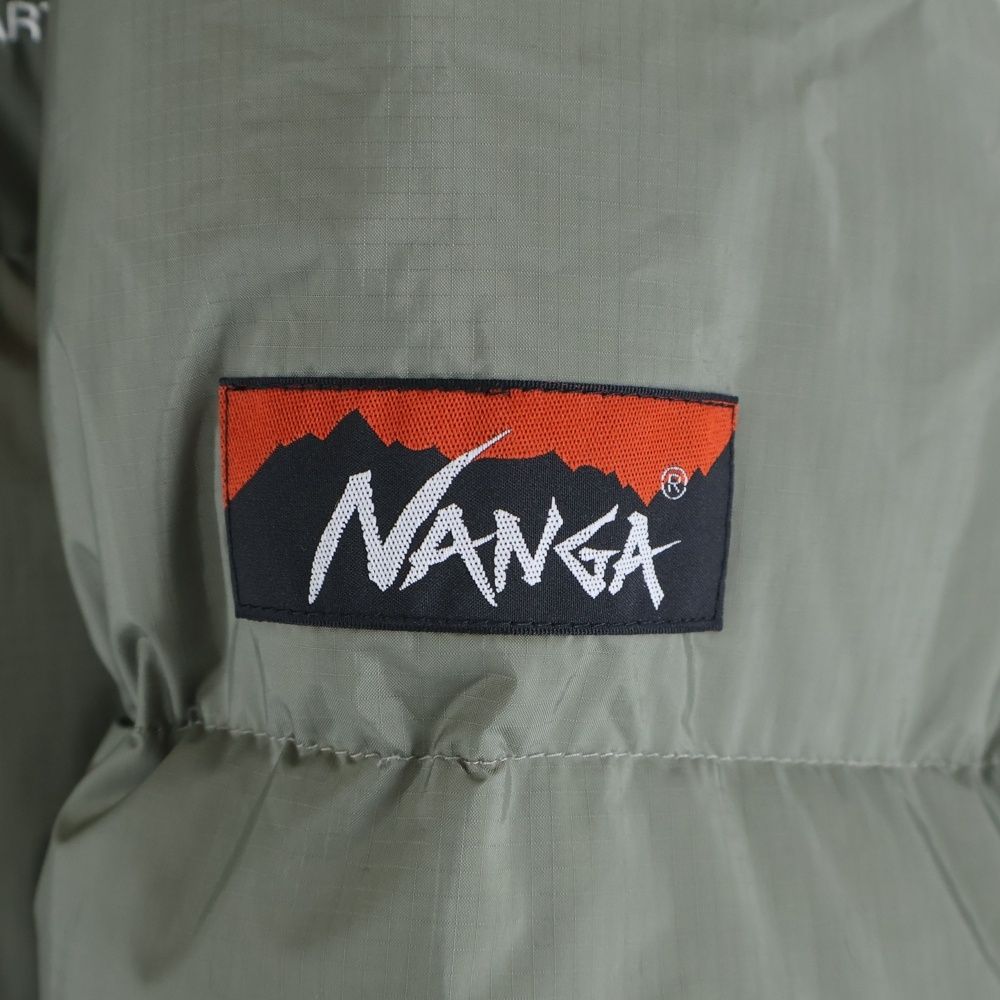 WACKO MARIA (ワコマリア) ×NANGA DOWN JACKET TYPE-1 ナンガ ロゴ刺繍