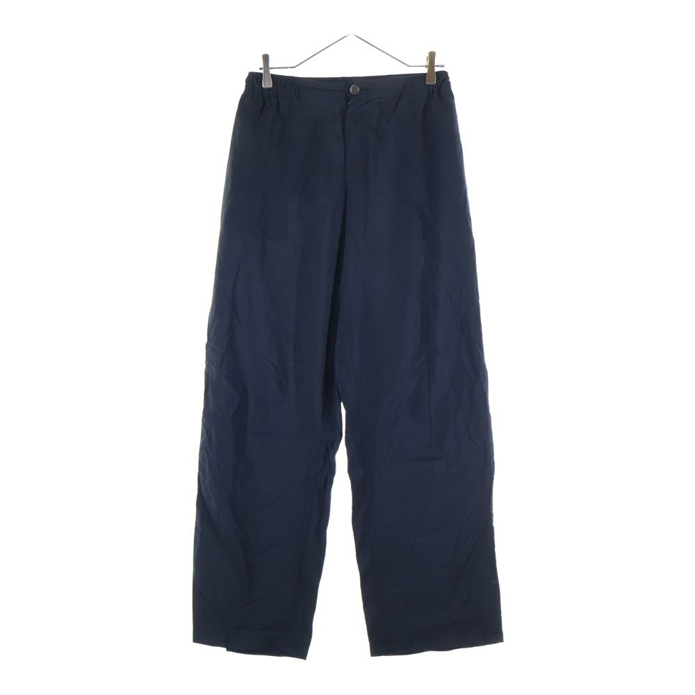 OUR LEGACY アワーレガシー ポルトガル製 レーヨンナイロン ジップフライ イージーパンツ ネイビー