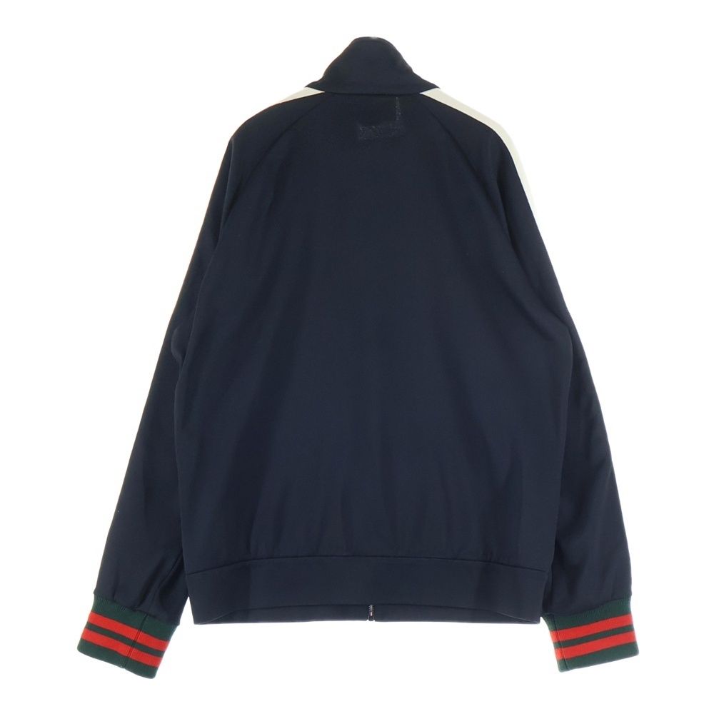 GUCCI グッチ 17 AW JERSEY JACKET サイドライン テクニカルジャージ トラックジャケット ブラック 474634