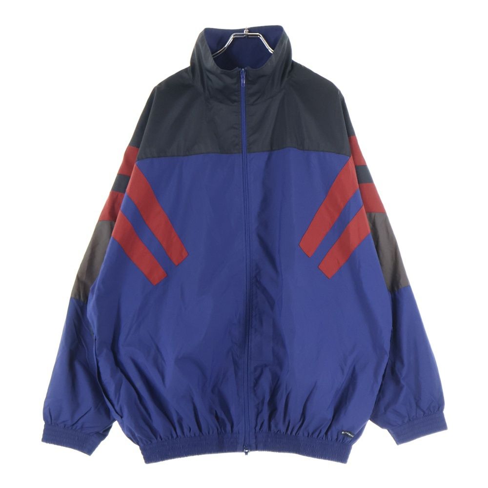 バレンシアガ 17 AW ラインデザイン ナイロントラックジャケット ブルー レッド ブラック 508508