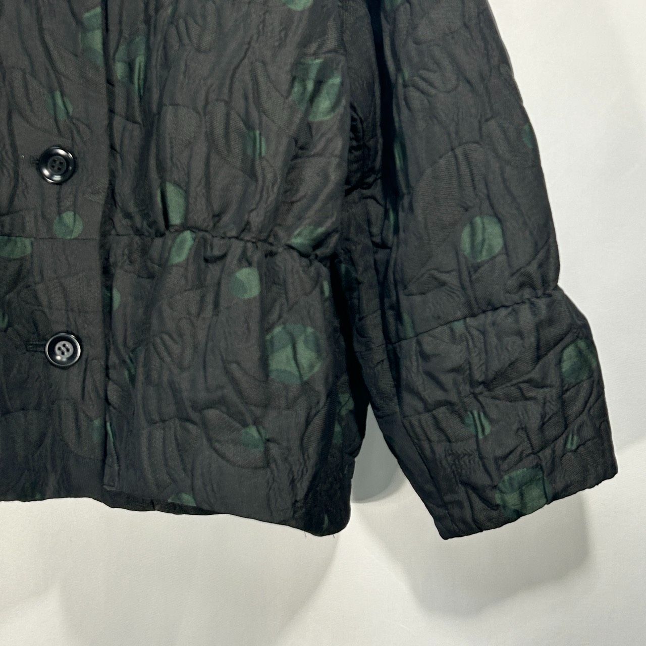 慈雨【40】ブラック系 ジャケット 長袖アウター ジャンパー 個性的