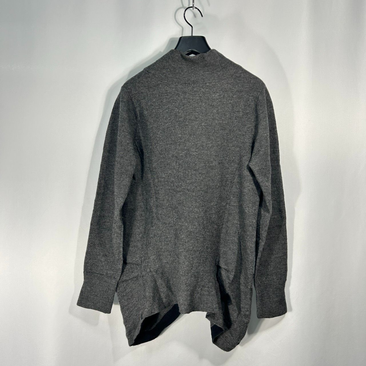 io comme io【40】グレー カーディガン 長袖 トップス ニット ブルゾン