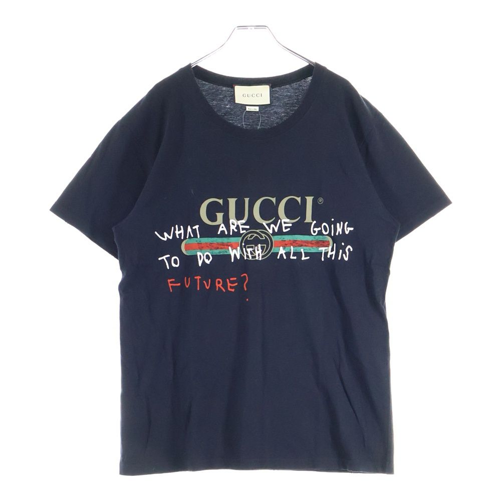 GUCCI (グッチ) Coco Capitan ココキャピタン ロゴプリントTシャツ