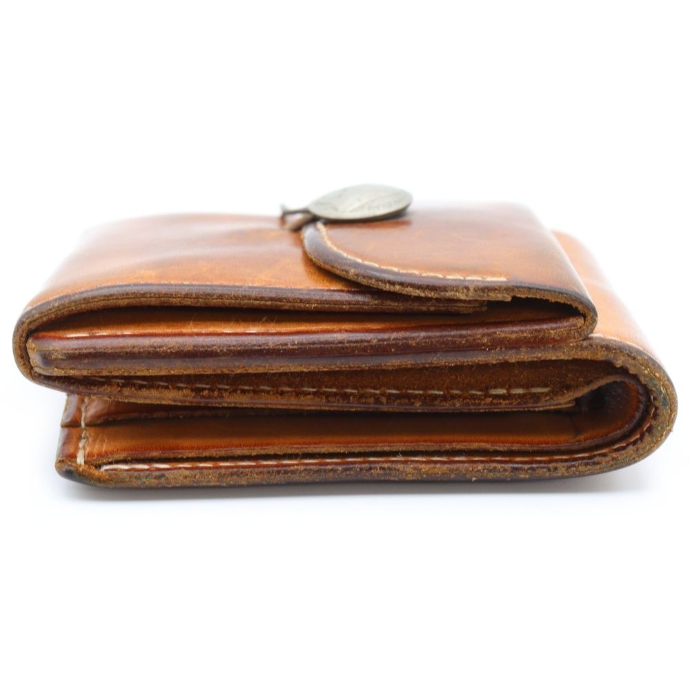 goro's (ゴローズ) 二つ折り レザーウォレット 財布 ブラウン - メルカリ