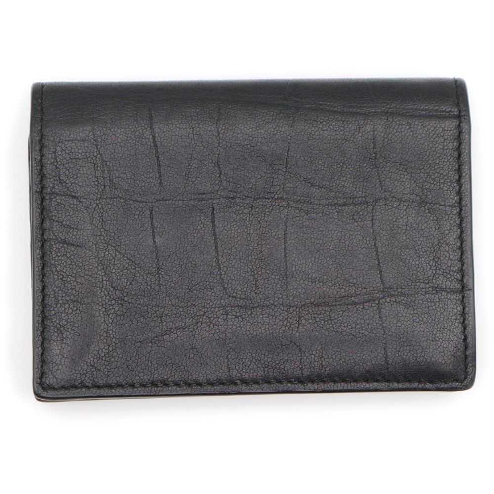 SAINT LAURENT PARIS (サンローランパリ) YSL クロコ型押し レザー