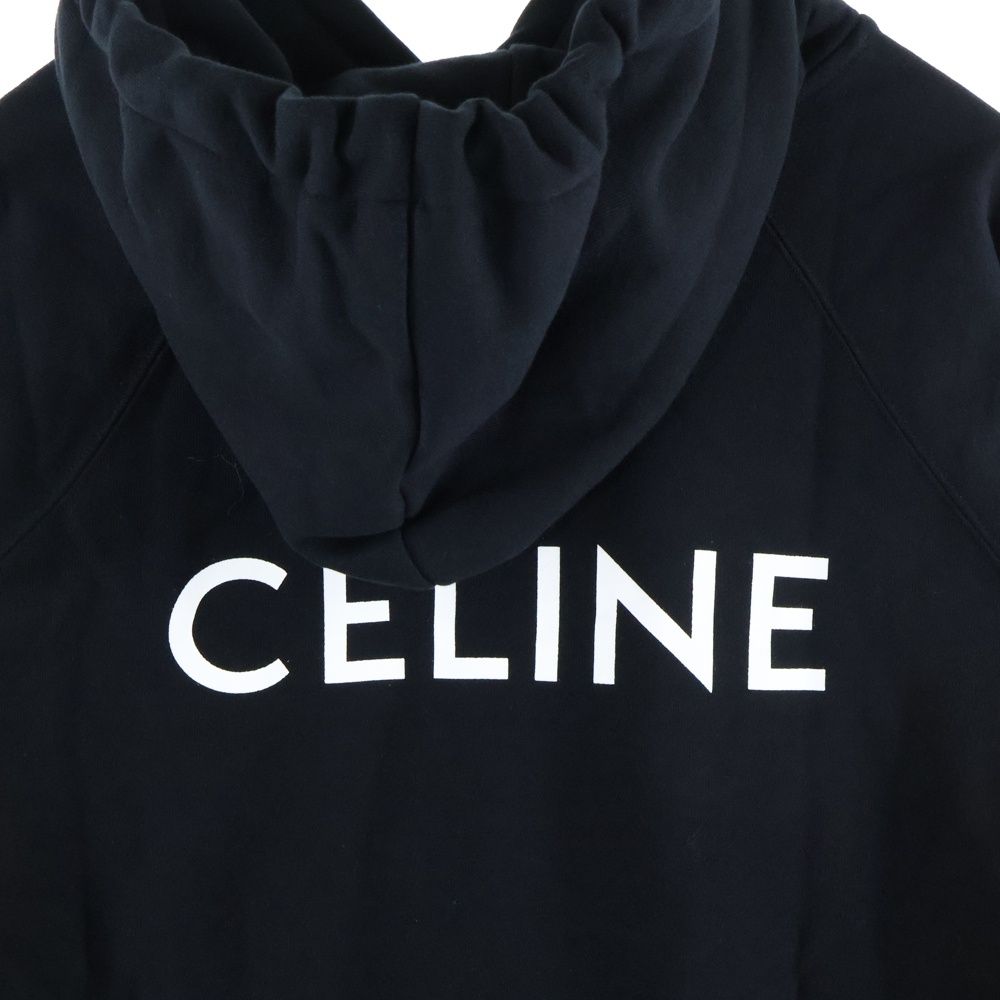 CELINE (セリーヌ) バックロゴプリント ラグラン スウェット プル