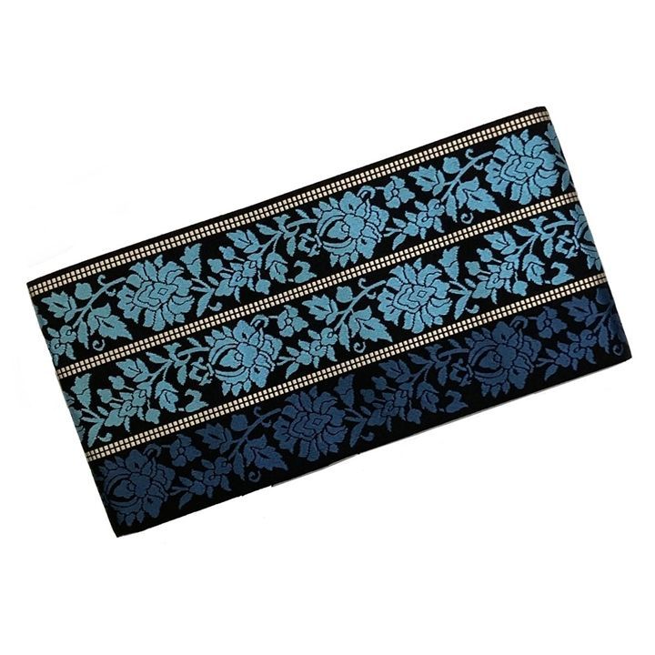 新品 未使用品 博多織 半幅帯 雅 リバーシブル 長さ/3m78cm 森博多織