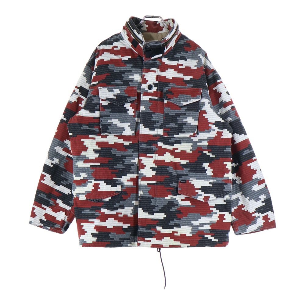 SUPREME シュプリーム 21 SS Logo Camo M 65 ロゴカモ フード付きジャケット マルチ