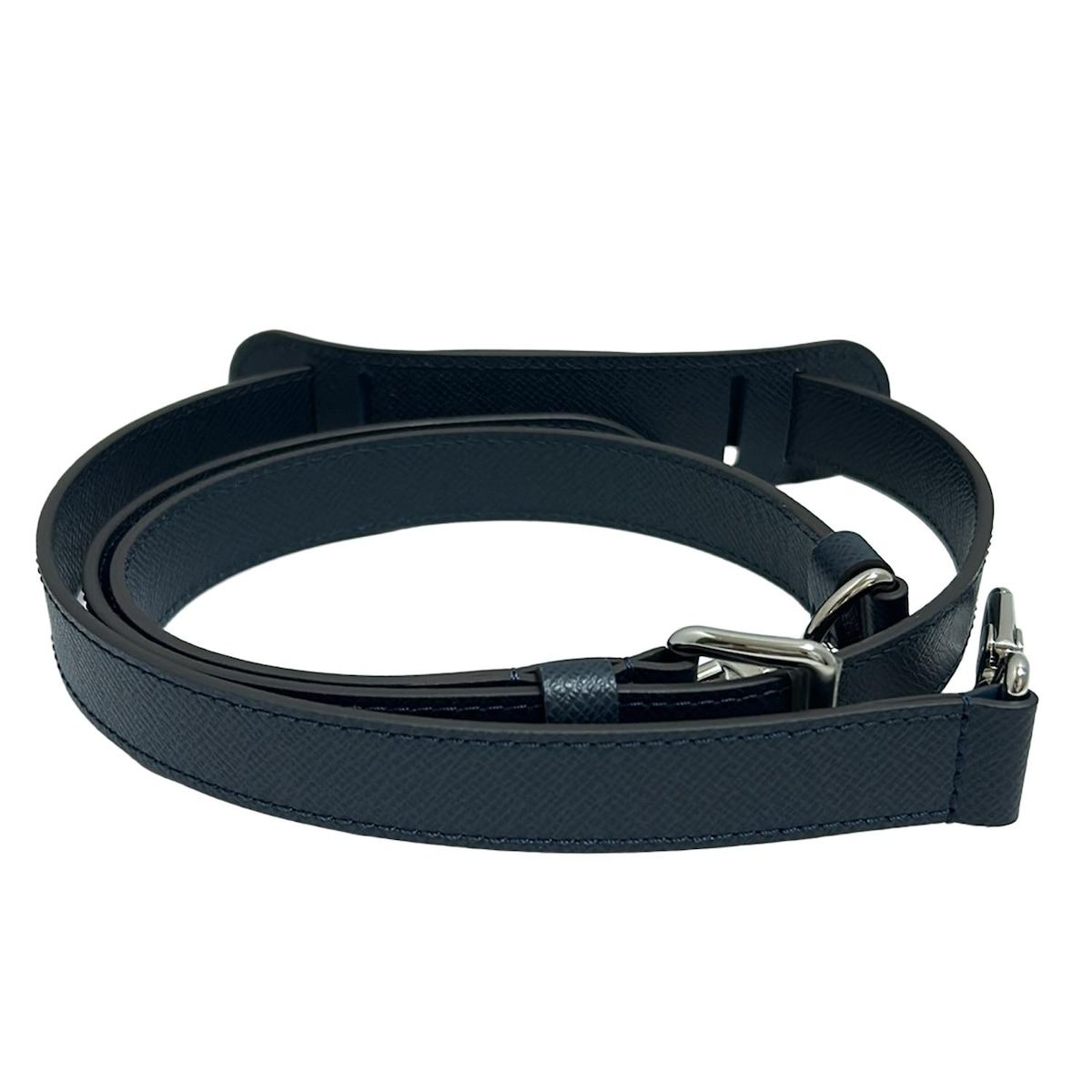 LOUIS VUITTON ルイヴィトン ショルダーストラップ タイガ ブルーマリーヌ レザー