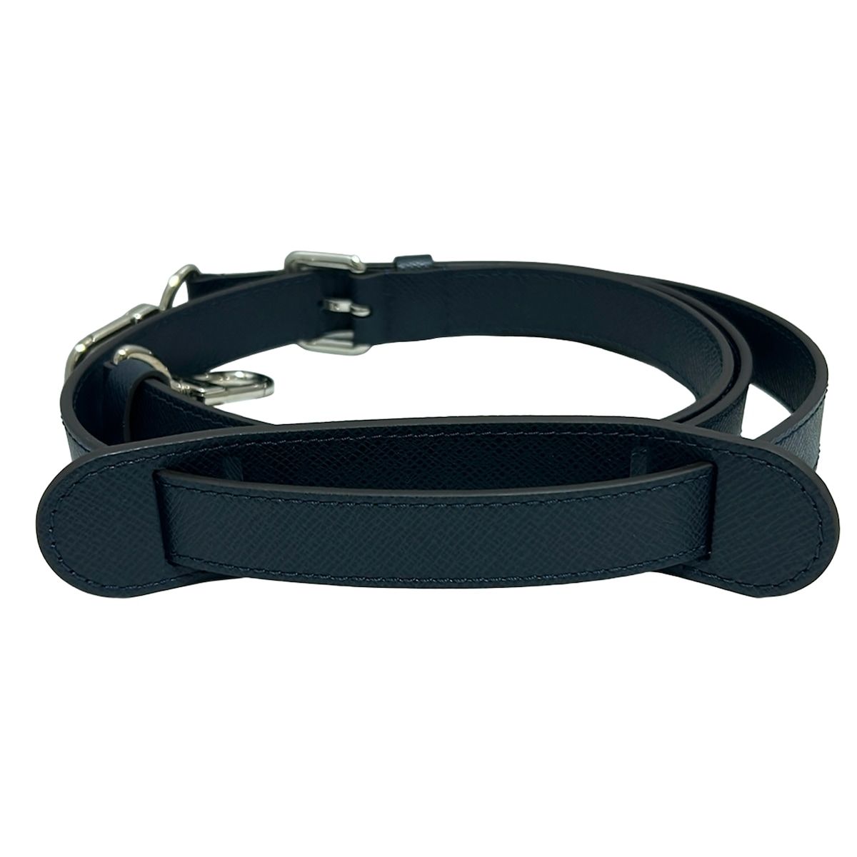 LOUIS VUITTON ルイヴィトン ショルダーストラップ タイガ - ブルーマリーヌ レザー