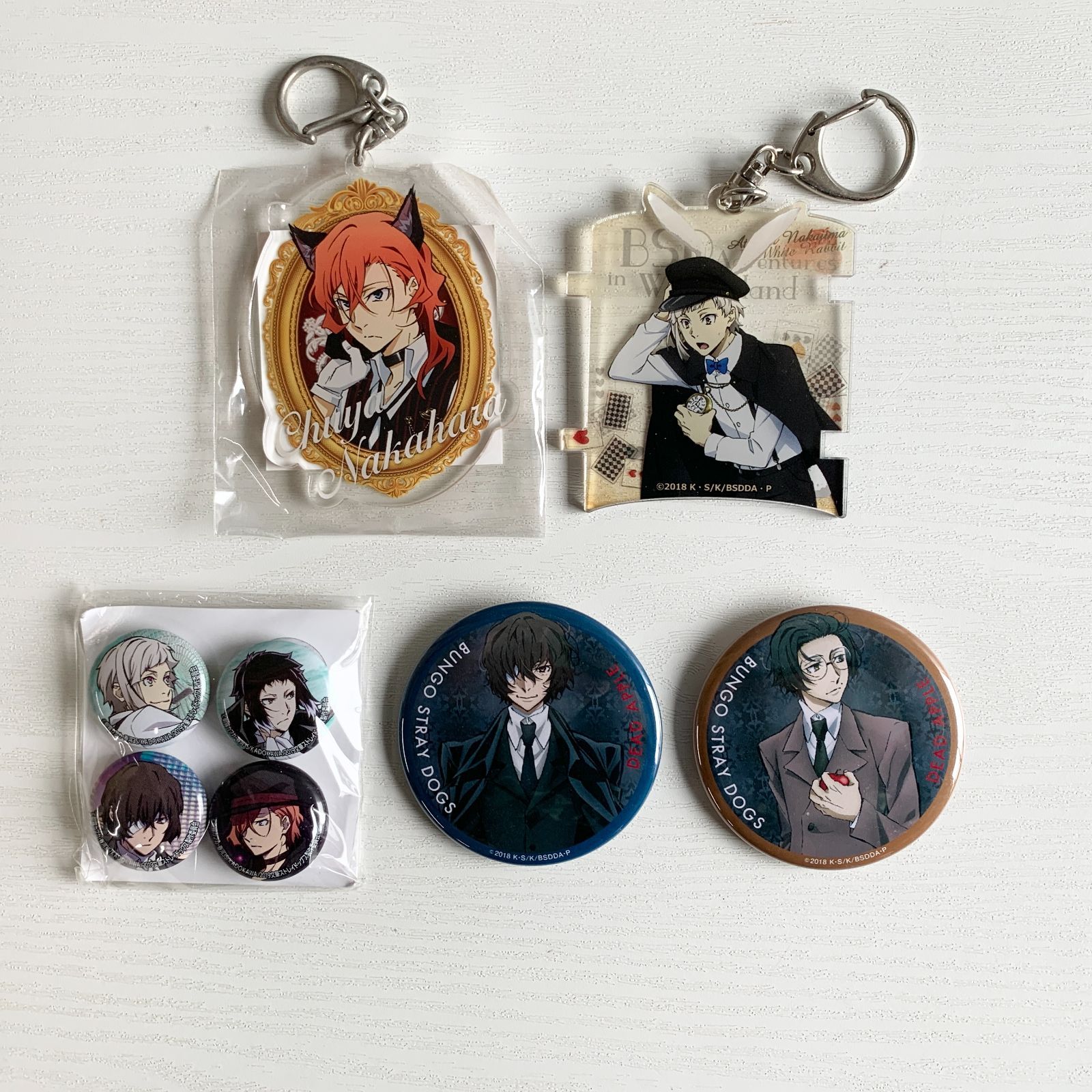 文豪ストレイドッグス まとめ売り 中原中也 中島敦 アクリル 文豪ストレイドッグス まとめ売り 中原中也 中島敦 アクリル