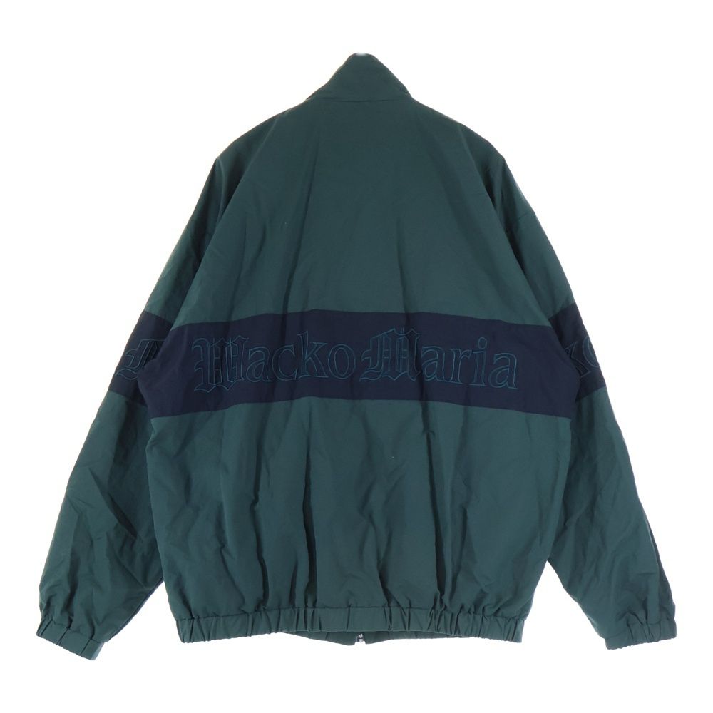 WACKO MARIA ワコマリア TRACK JACKET TYPE-2 トラックジャケット ブラック|グリーン 24 SS-WMO-TJ 02