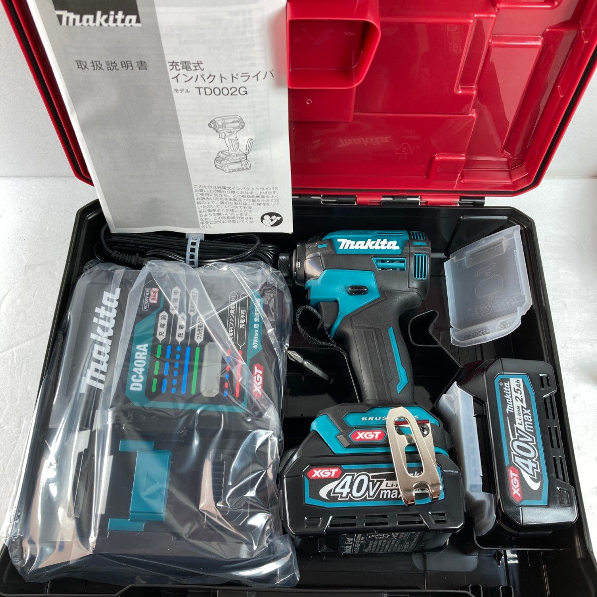＊＊MAKITA マキタ 充電式インパクトドライバ 40 vmax ブルー ♥品