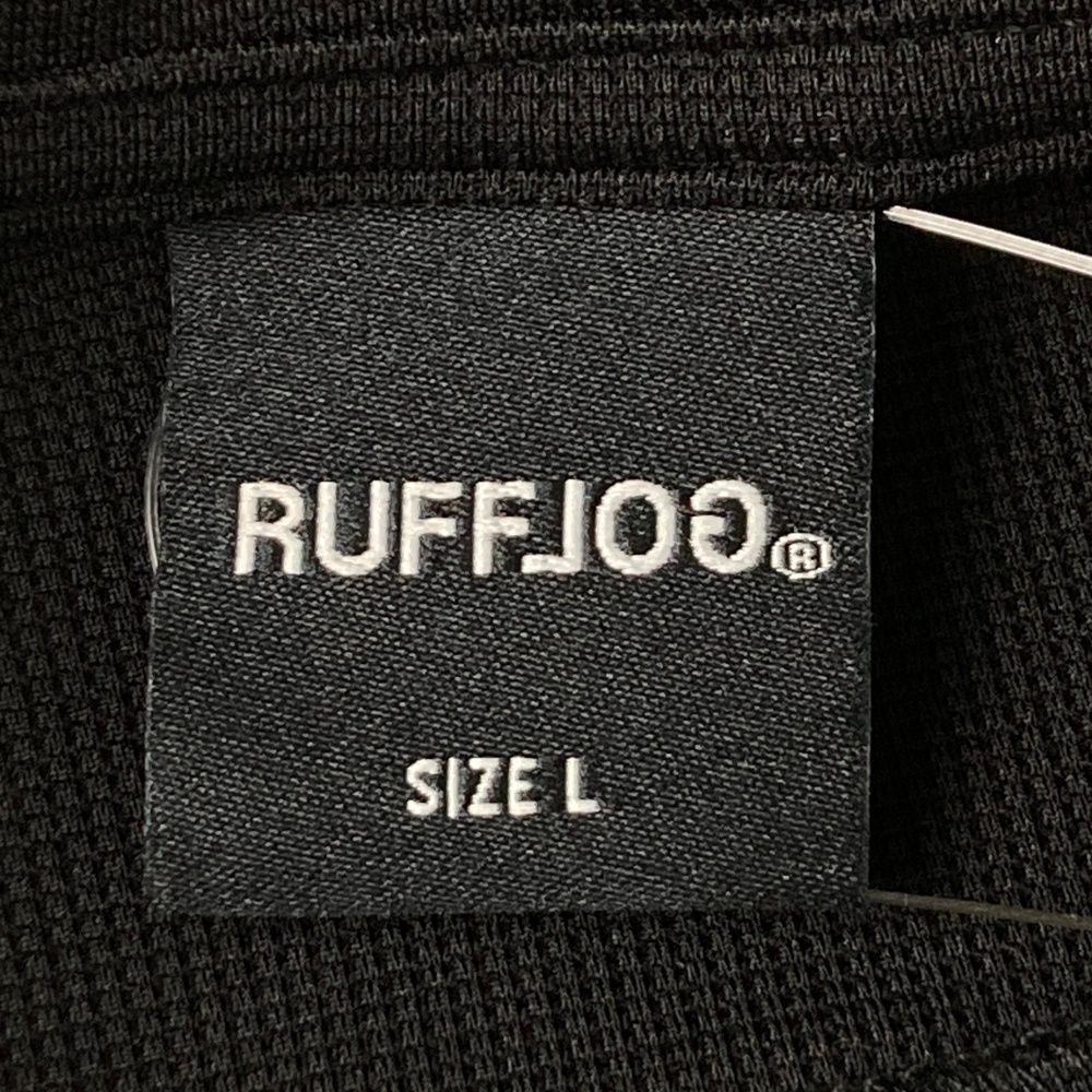 サイズ：L RUFFLOG ラフロッグ 2024年 モックネック 半袖Tシャツ