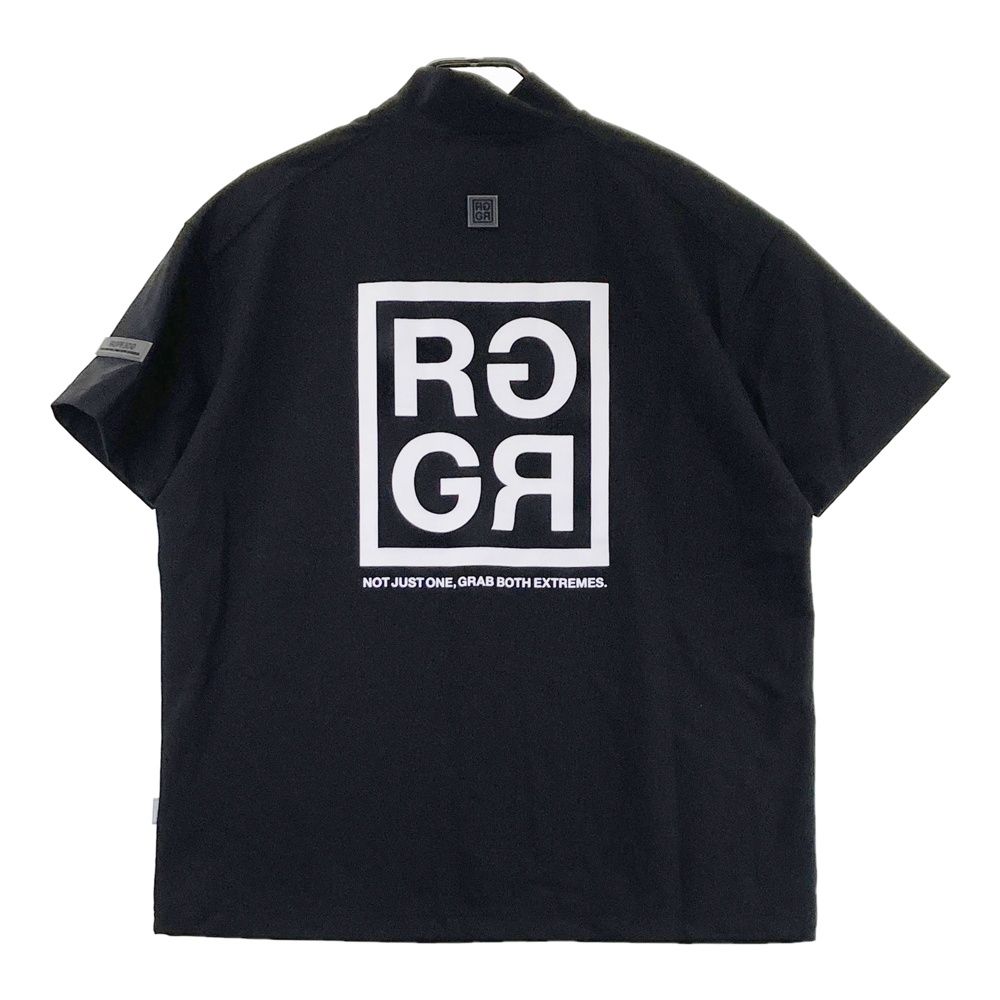 サイズ：L RUFFLOG ラフロッグ 2024年 モックネック 半袖Tシャツ