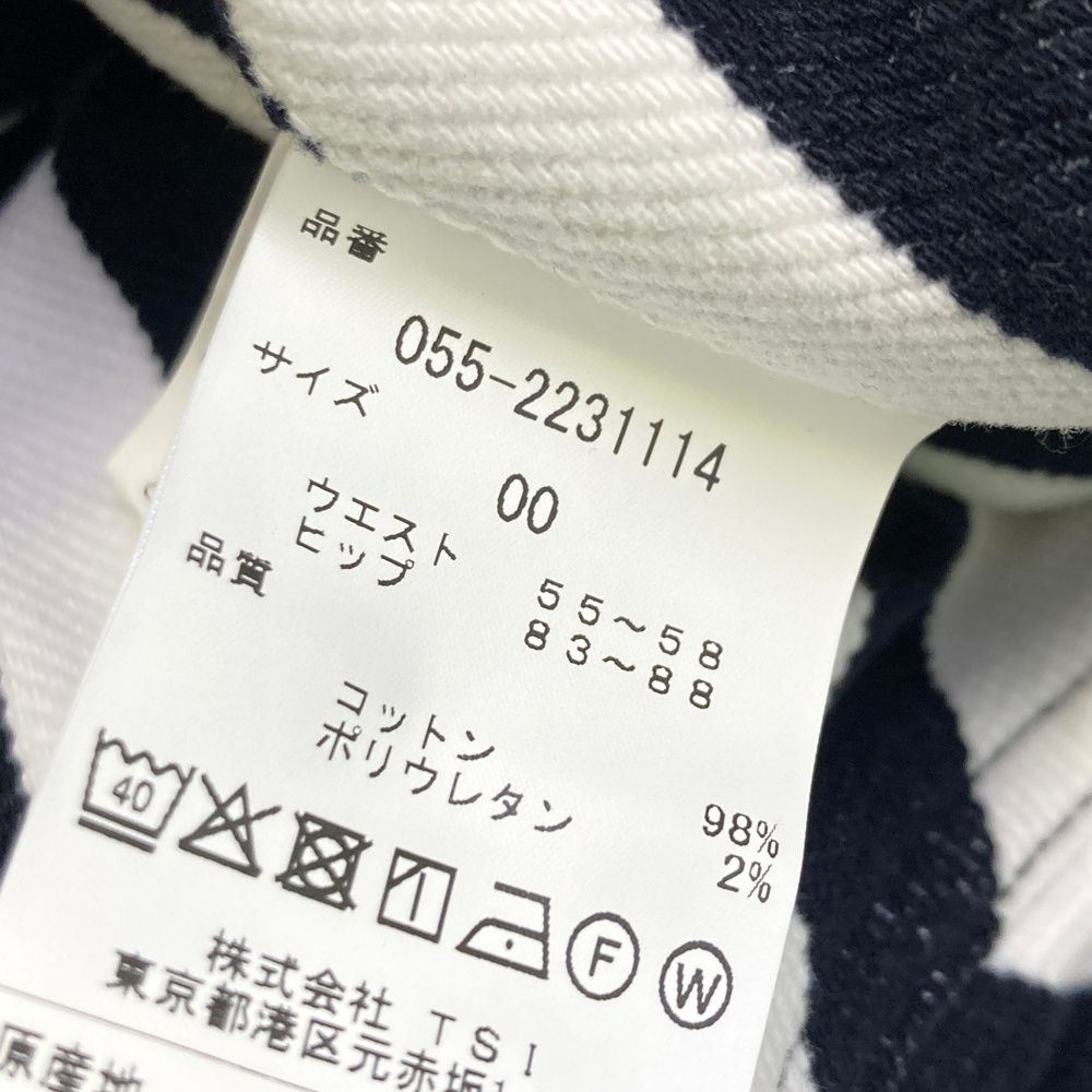 サイズ：00 PEARLY GATES パーリーゲイツ 055-2231114 パンツ ボーダー