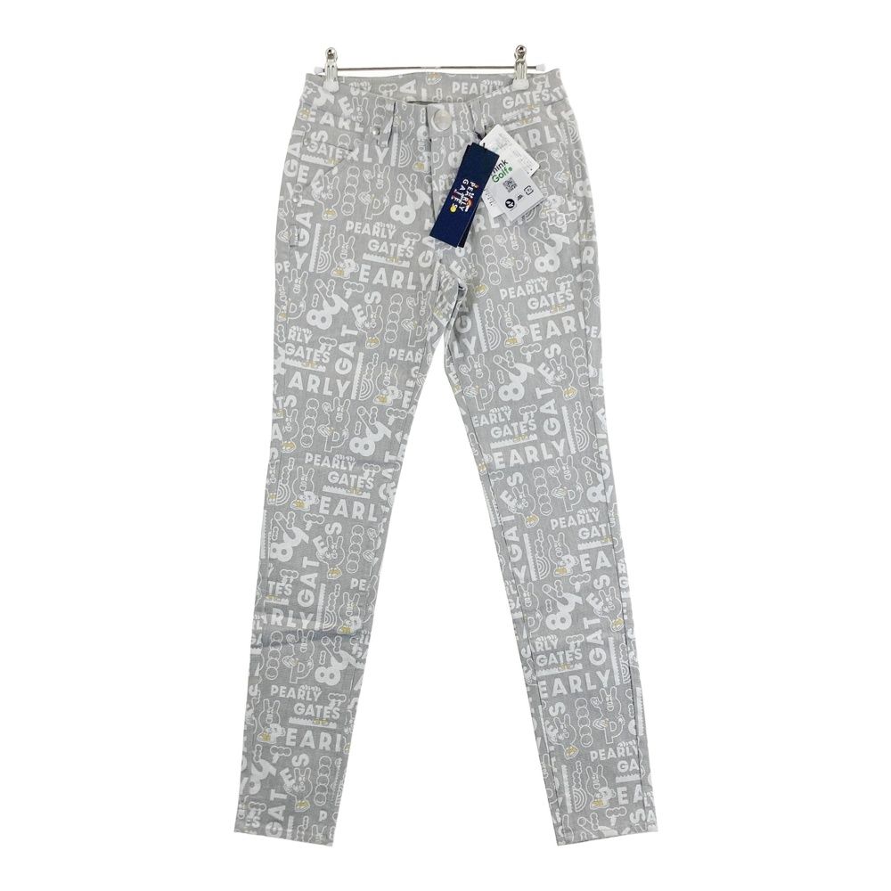 サイズ 0 PEARLY GATES パーリーゲイツ 055 2231020 パンツ 総柄 グレー系 ゴルフウェア レディース ストスト