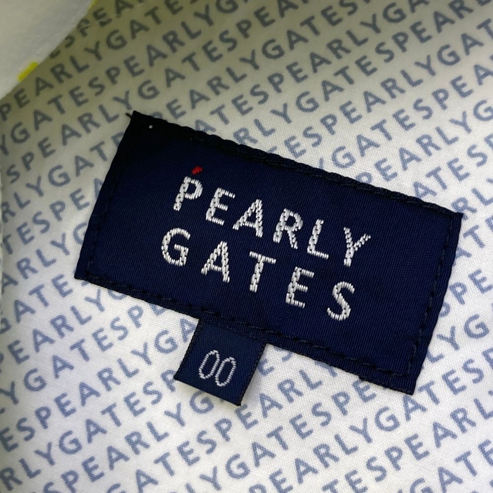 サイズ：0 PEARLY GATES パーリーゲイツ 055-2231608 パンツ  ブラック系 [240101572673] ゴルフウェア レディース ストスト サイズ：00 PEARLY GATES パーリーゲイツ 055-2231608 パンツ ホワイト