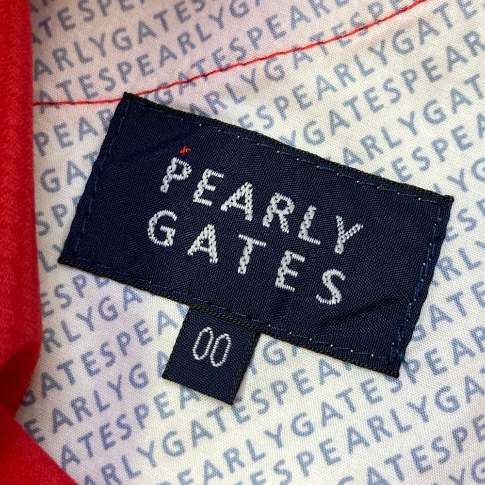 サイズ 00 PEARLY GATES パーリーゲイツ 055-2131302 パンツ レッド系 ゴルフウェア レディース ストスト リカバリー用品 パンツ 