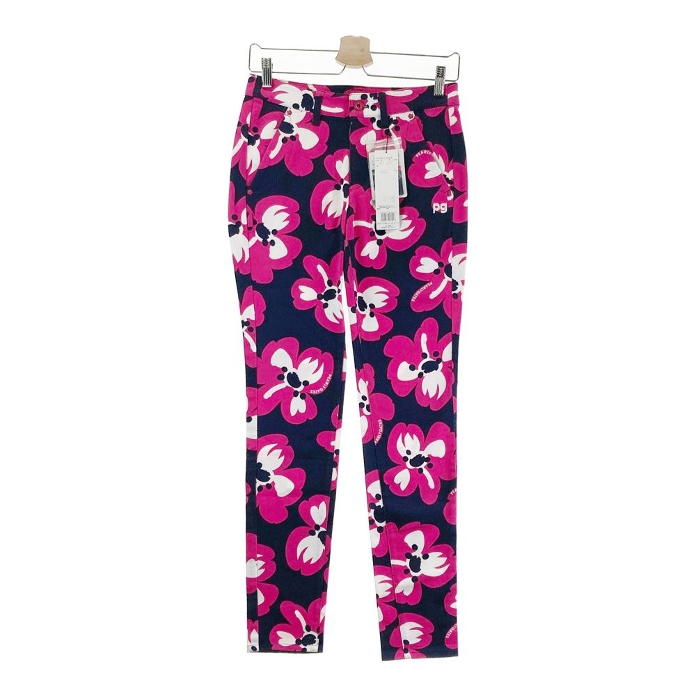 サイズ 0 PEARLY GATES パーリーゲイツ 055 1131200 パンツ ネイビー系 ゴルフウェア レディース ストスト