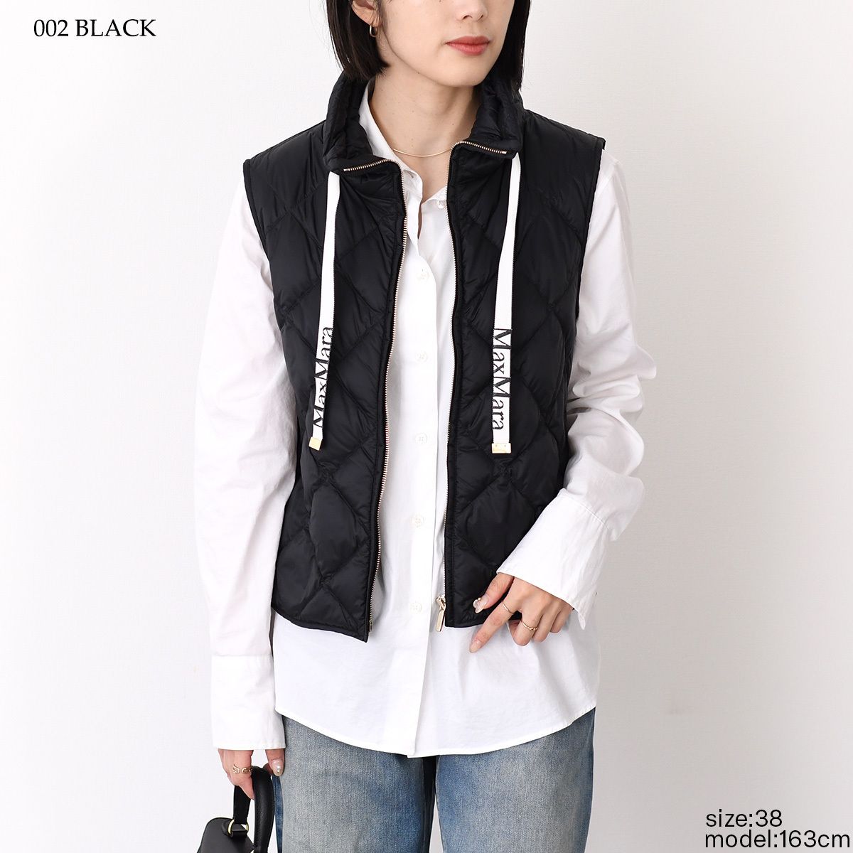 Max Mara The Cube マックスマーラ ザ キューブ TREGIC トレGIC ナイロンキャンバス ジレ