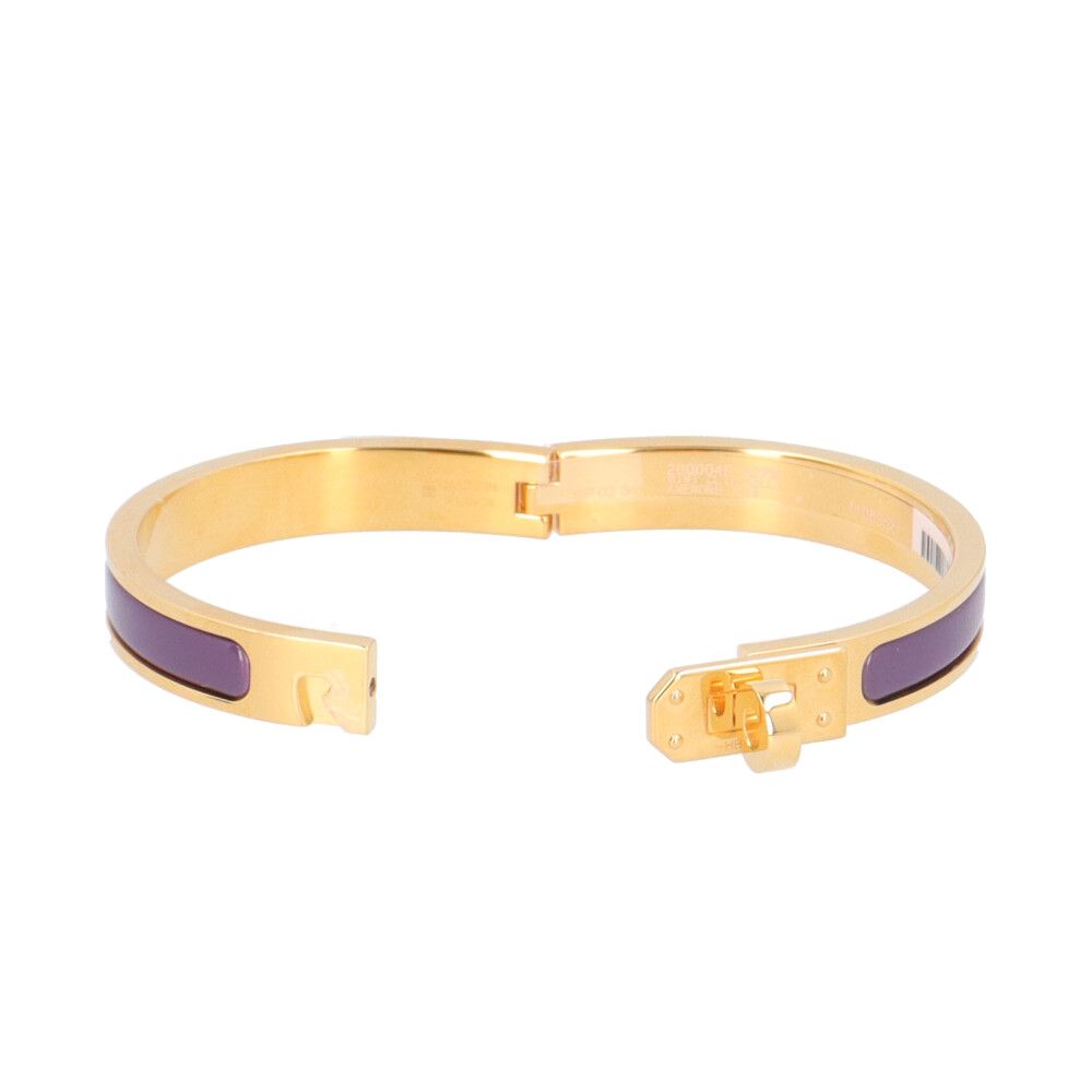 エルメス ミニクリック ケリー バングルPM ブレスレット メタル