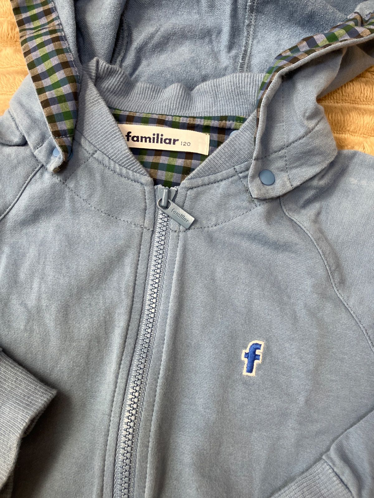 美品 ファミリア 2wayパーカー120 - メルカリ