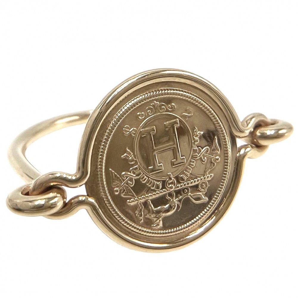 エルメス 指輪 レディース エクスリブリス リング アクセサリー K18PG