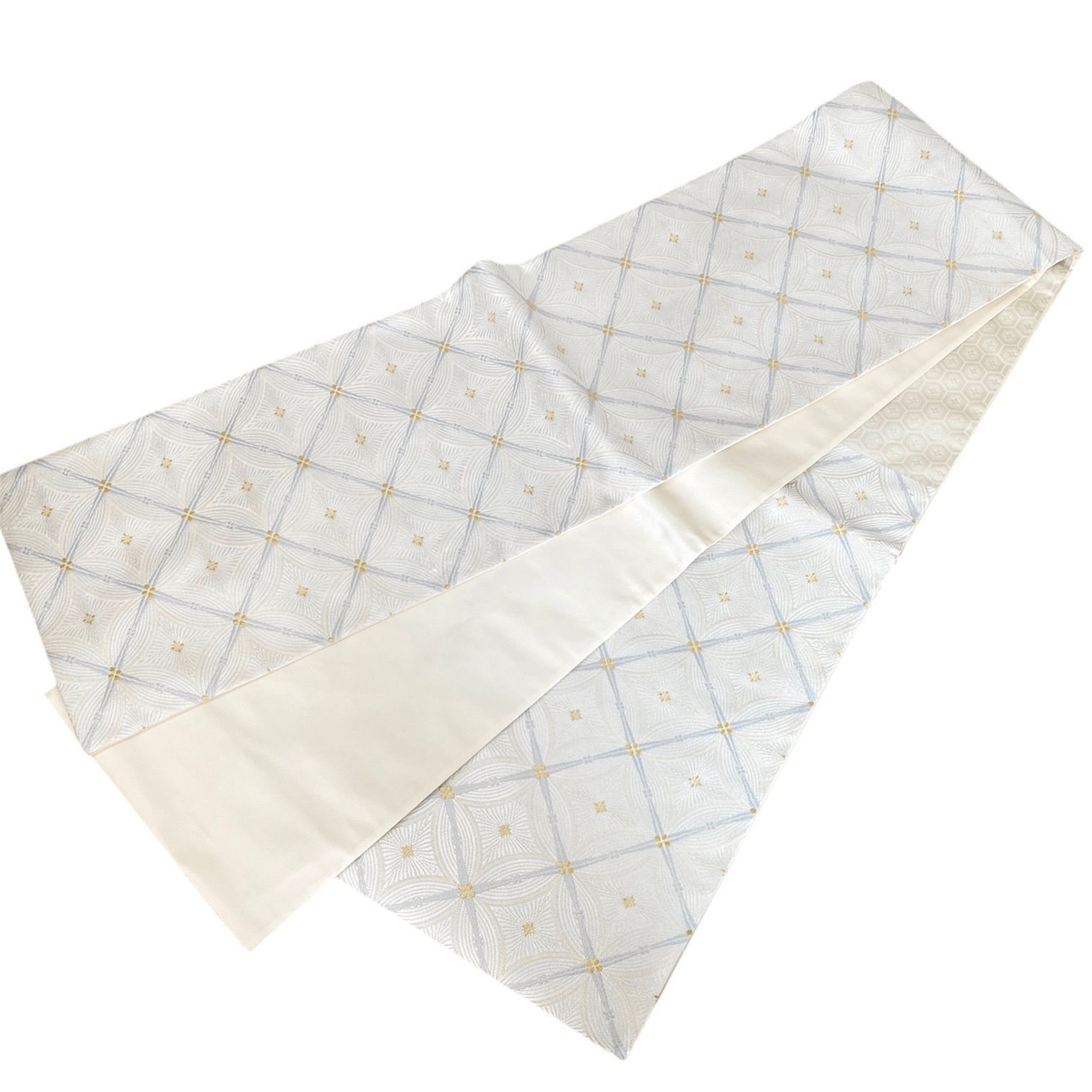 新品 お仕立て上がり ハイブランド 河合美術 正絹 西陣織 唐織 袋帯