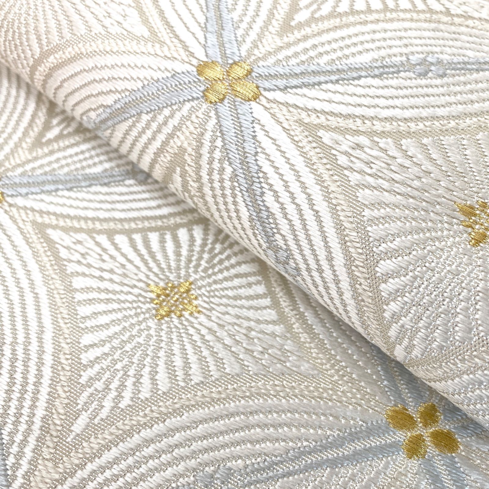 新品 お仕立て上がり ハイブランド 河合美術 正絹 西陣織 唐織 袋帯