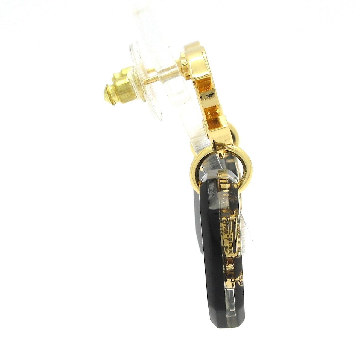 CHANEL シャネル ピアス ココマーク No 5 マルチ ゴールド クリア