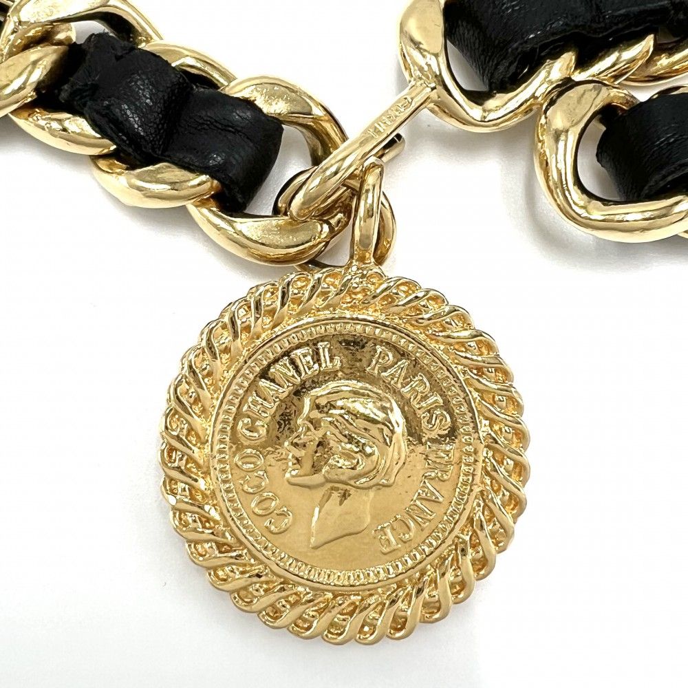 シャネル ベルト レディース メダル チェーンベルト ファッション