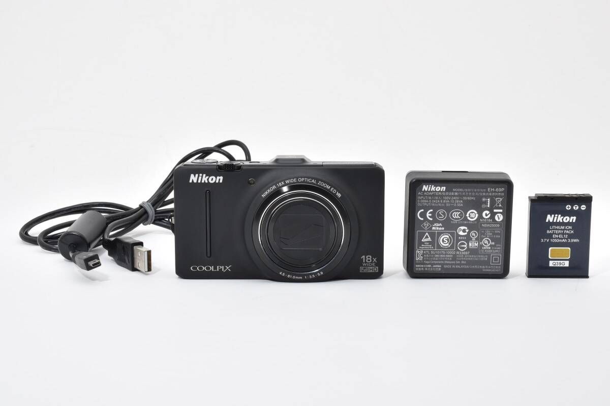 上品 ニコン Nikon COOLPIX S 9300 W 1115＃3681