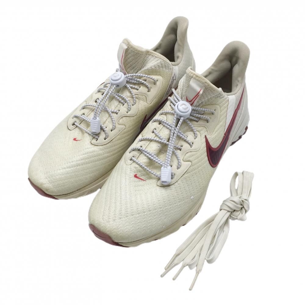 ナイキ ゴルフシューズ 白×ダークレッド AIR ZOOM TOUR CT 0541-109 スパイクレス メンズ 28.0 ゴルフウェア NIKE