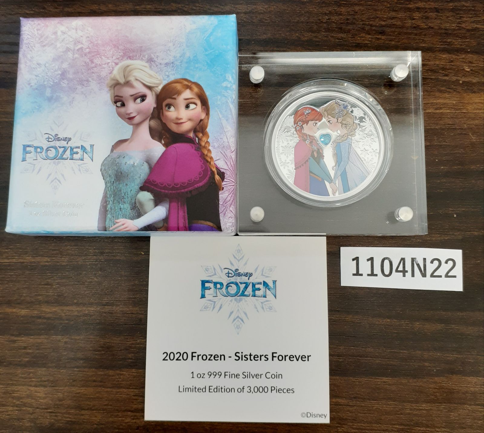 限定品！【1104N22】2020年版 アナと雪の女王 シスターズフォーエバー3,000枚限定生産