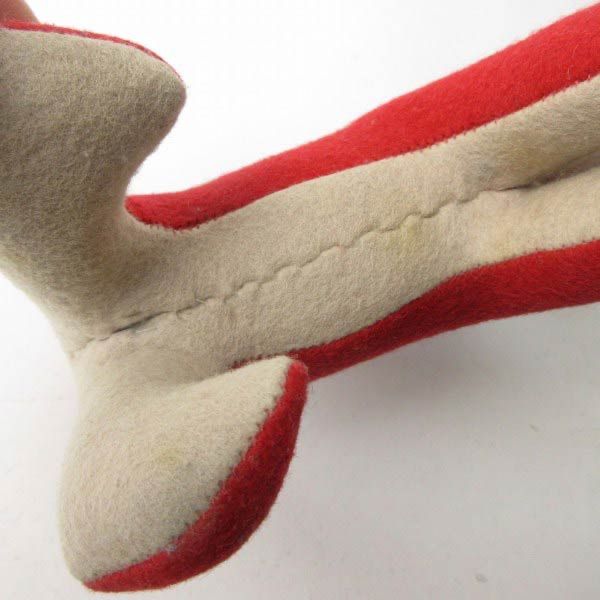 50s-60s マスコットドール O.C.E. 犬のぬいぐるみ ビンテージ カレッジ