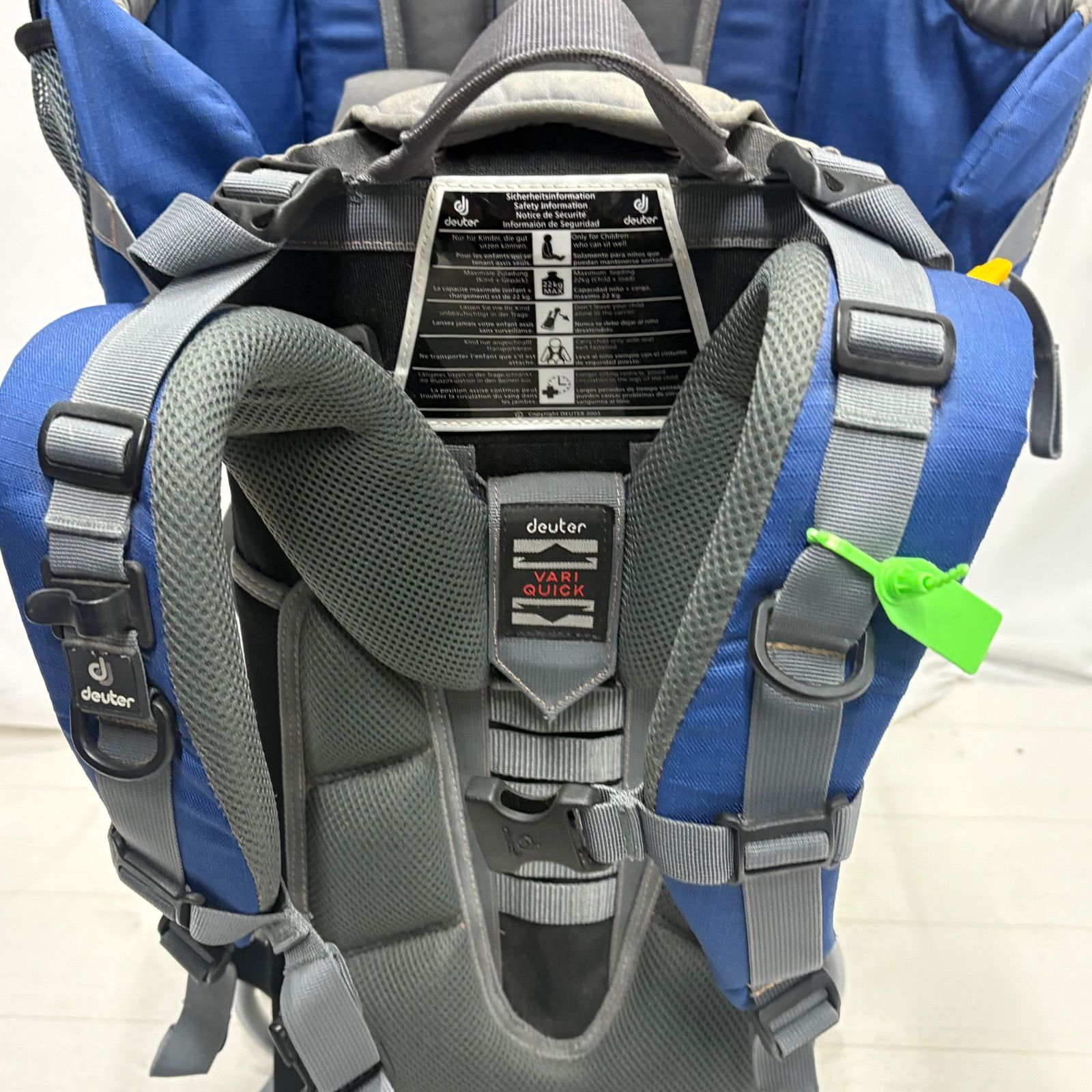 deuter ドイター Kid Comfort 3 Ⅲ ネイビー 紺 子ども 背負子 キッド