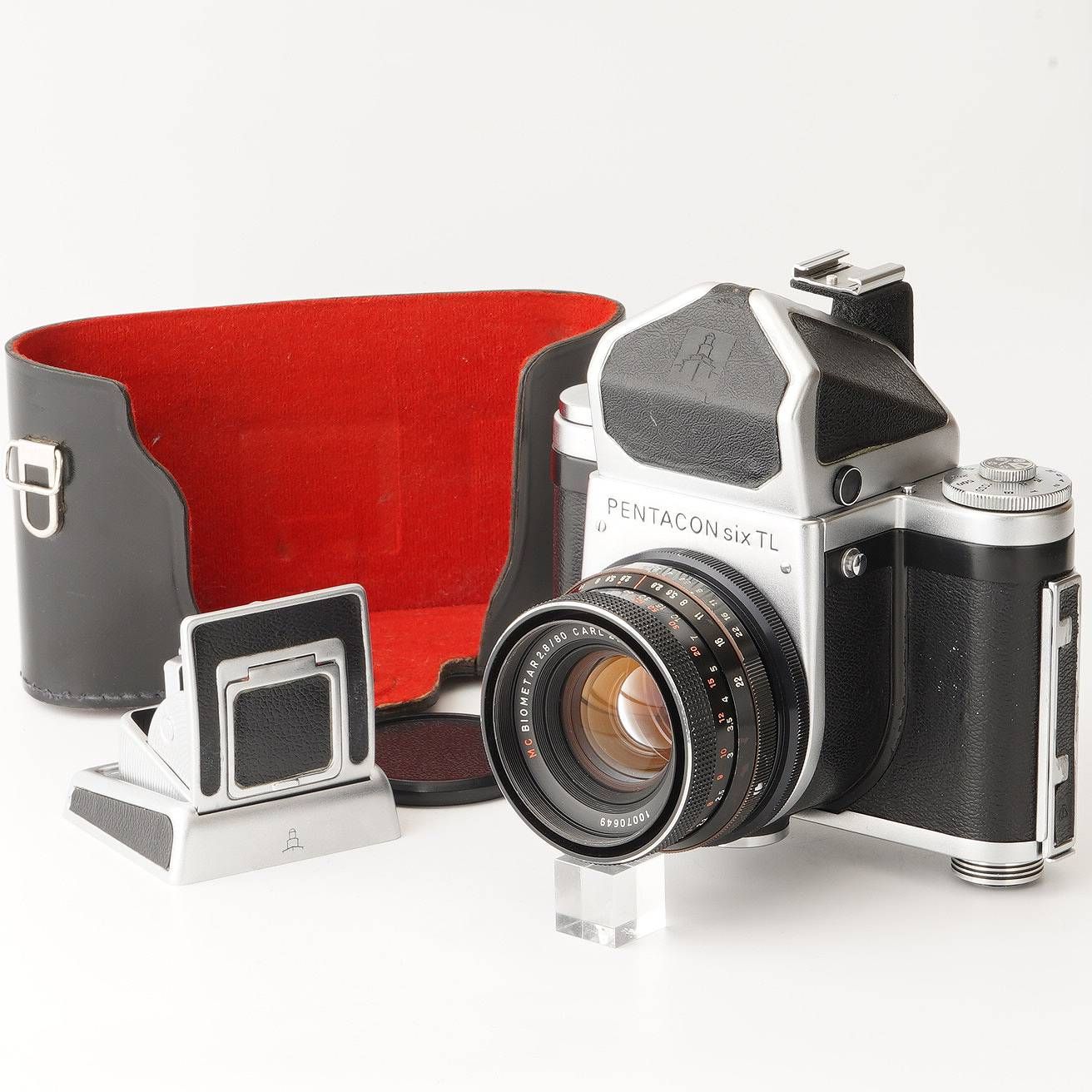 Six TL Carl Zeiss JENA 80 mm F 2.8 ウエストレベルファインダー