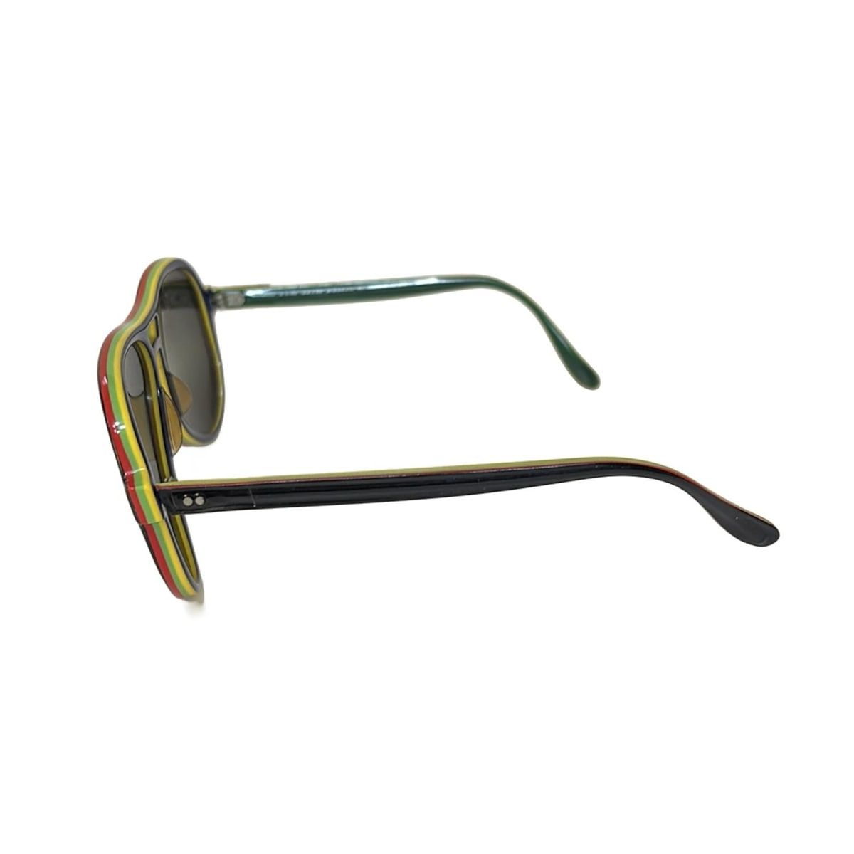 Ray Ban レイバン サングラス シルバー 黒 イエロー VAGABOND ミラーレンズ