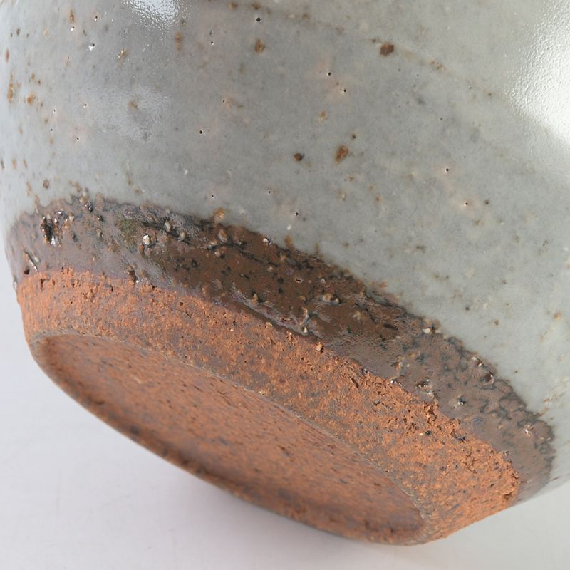 茶道具 神楽窯造 塩笥茶碗 清水公照絵付共箱 C S393 - メルカリ