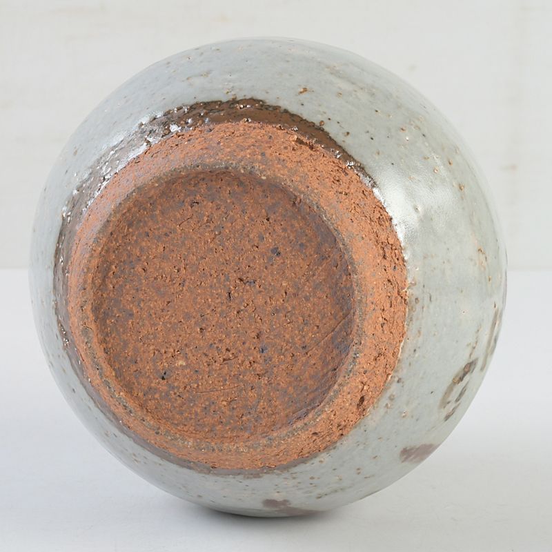 茶道具 神楽窯造 塩笥茶碗 清水公照絵付共箱 C S393 - メルカリ