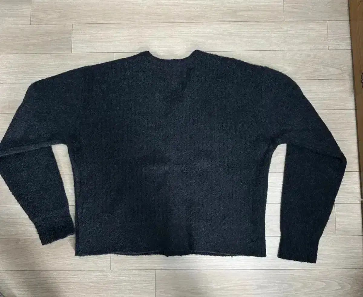 TONYWACK ブラッシュド モヘア Vネック カーディガン