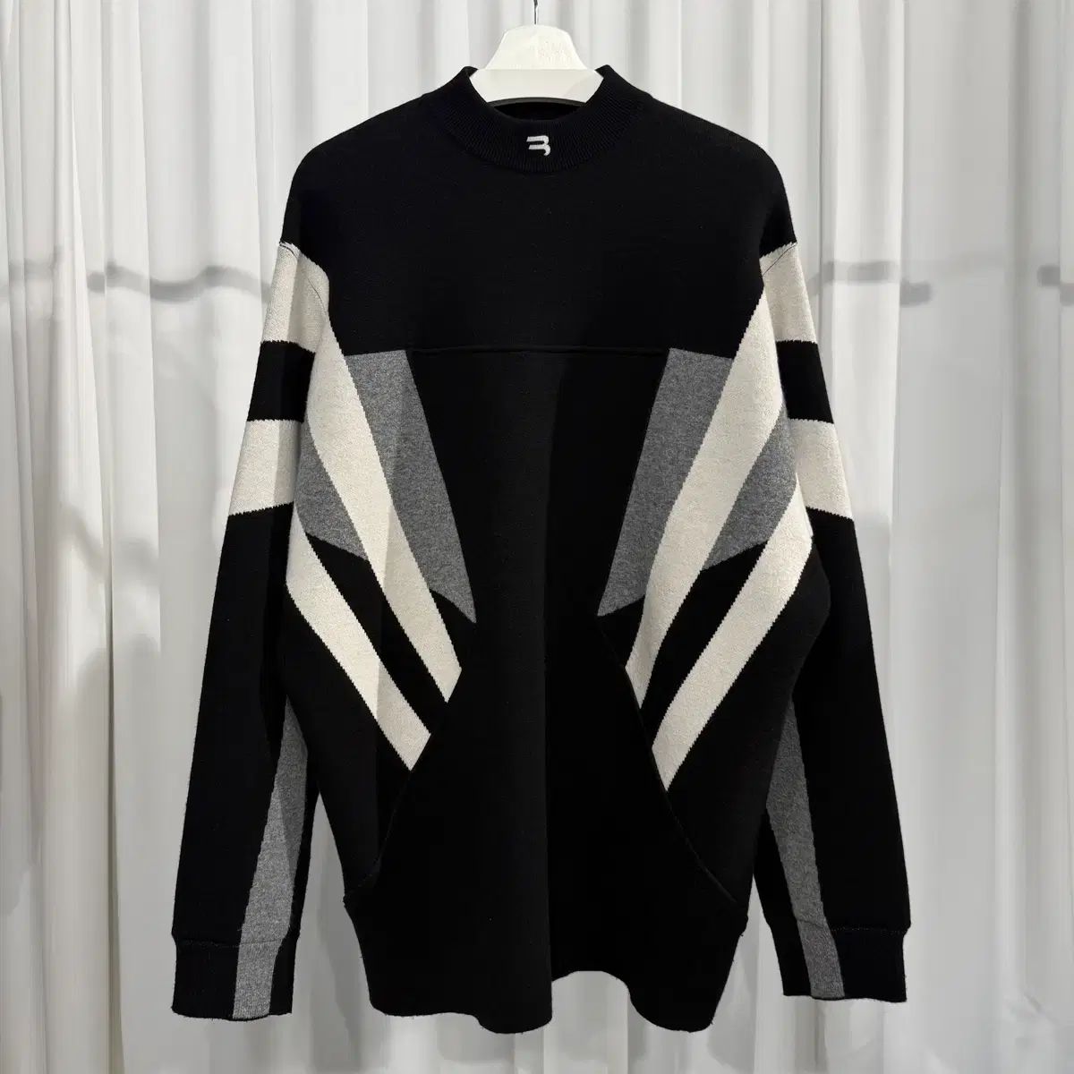 Lサイズ バレンシアガ スポーティー B バイ オーバーサイズ ニット