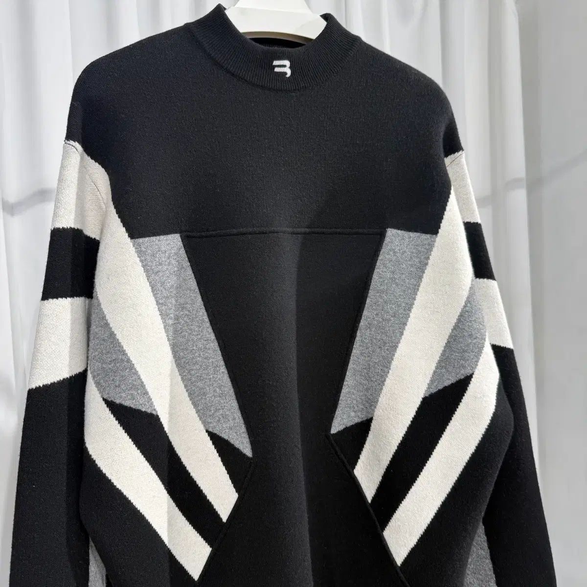 Lサイズ バレンシアガ スポーティー B バイ オーバーサイズ ニット