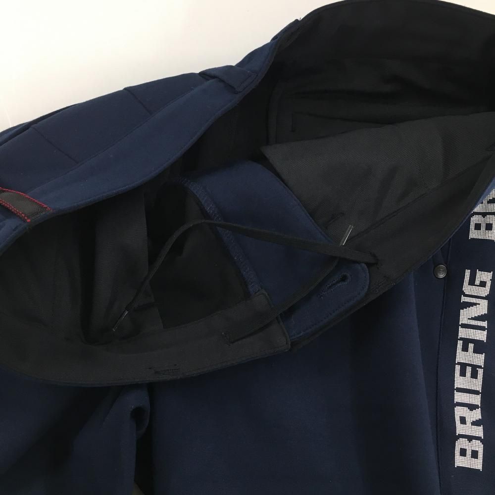 ブリーフィング パンツ ネイビー サイドロゴテープ メンズ L ゴルフ