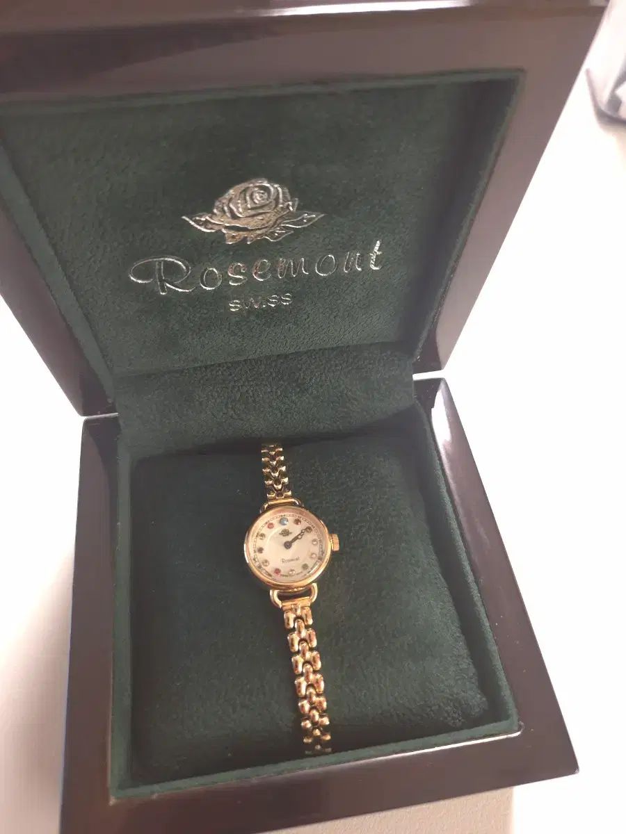 ロゼモン タンザナイト 時計 ローズゴールド