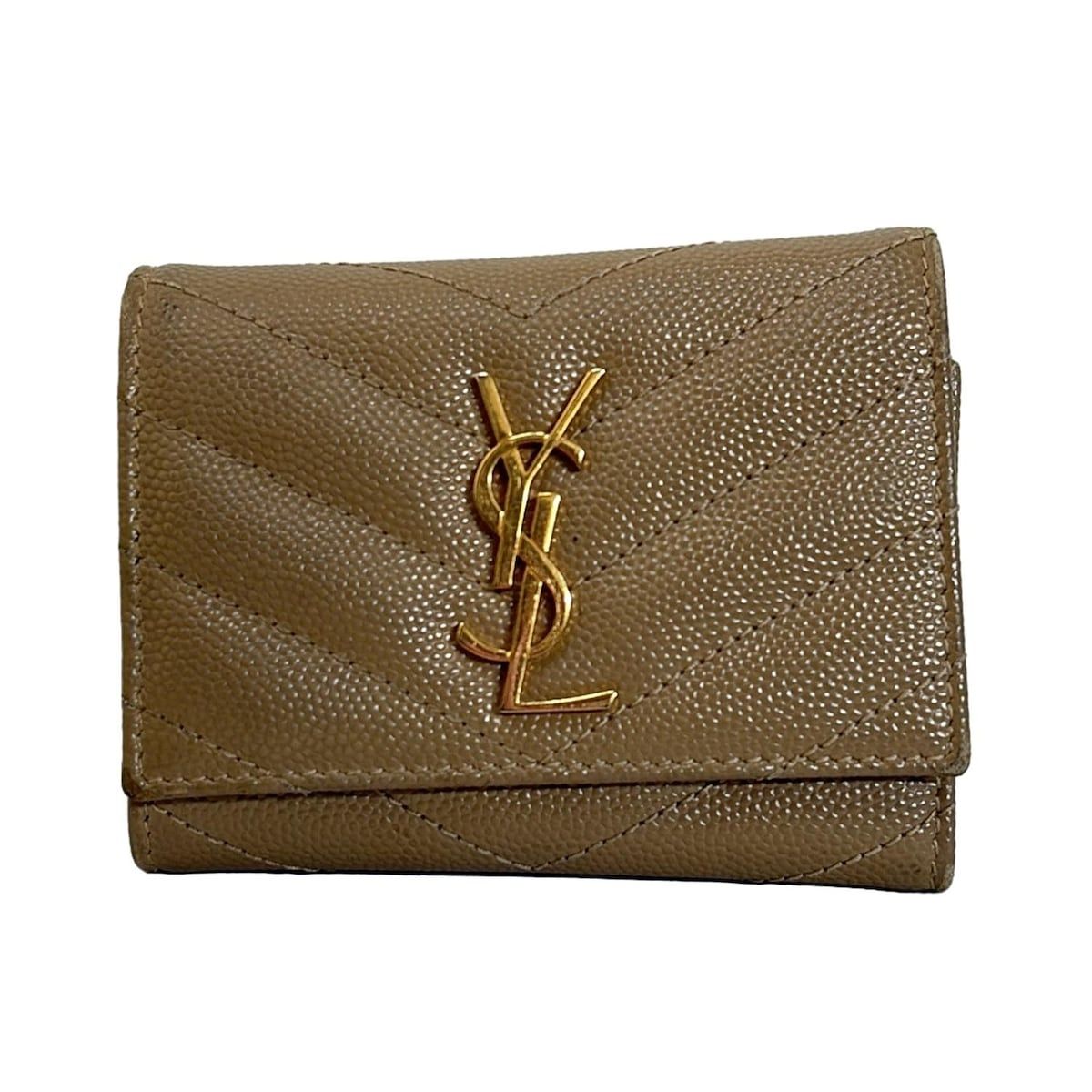 SAINT LAURENT パリ　キーケース　ベージュ SAINT LAURENT PARIS(サンローランパリ) キーケース - 580656 ベージュ