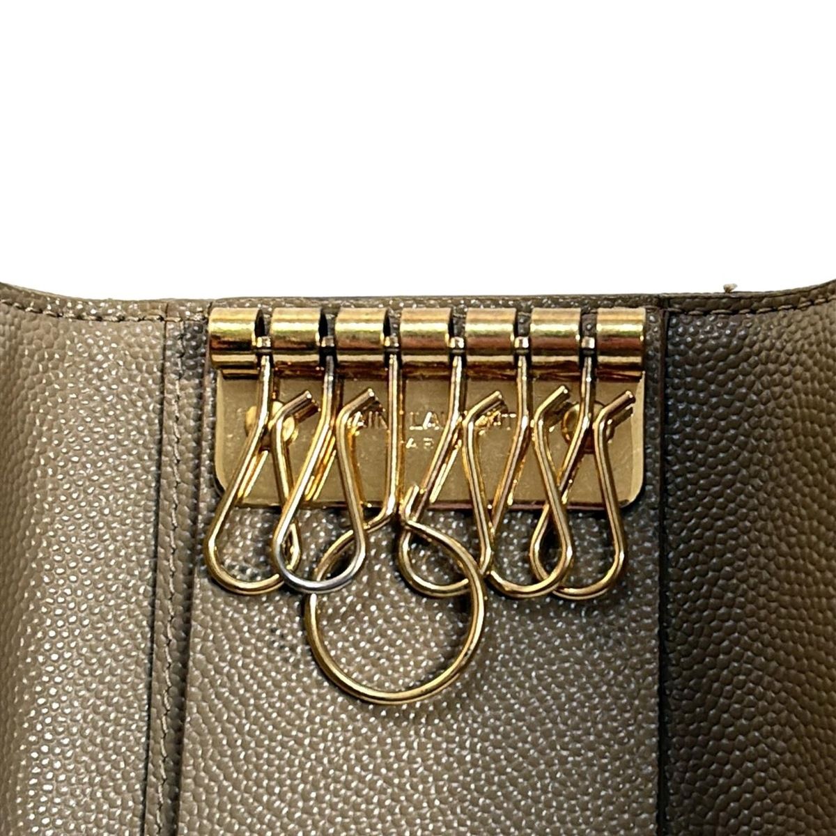 SAINT LAURENT PARIS(サンローランパリ) キーケース - 580656 ベージュ