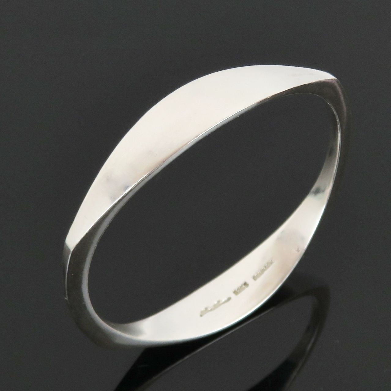 Hans Hansen ハンス ハンセン スターリングシルバー925 バングル ブレスレット シルバーアクセサリー デンマーク rk 9864